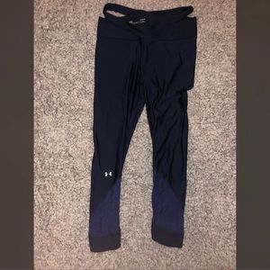 Under Armour Navy Leggings